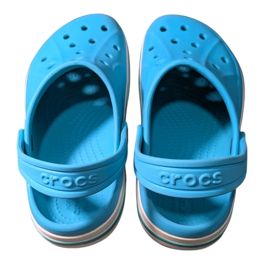 Crocs Kids Shoes Teal Size 13